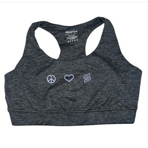 Peloton Charcoal Heather Sports Bra